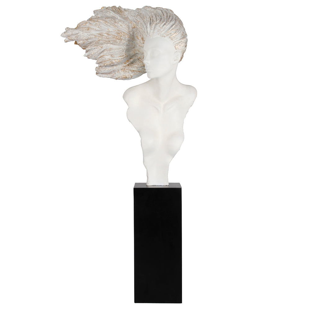 Escultura Cabelo Ao Vento