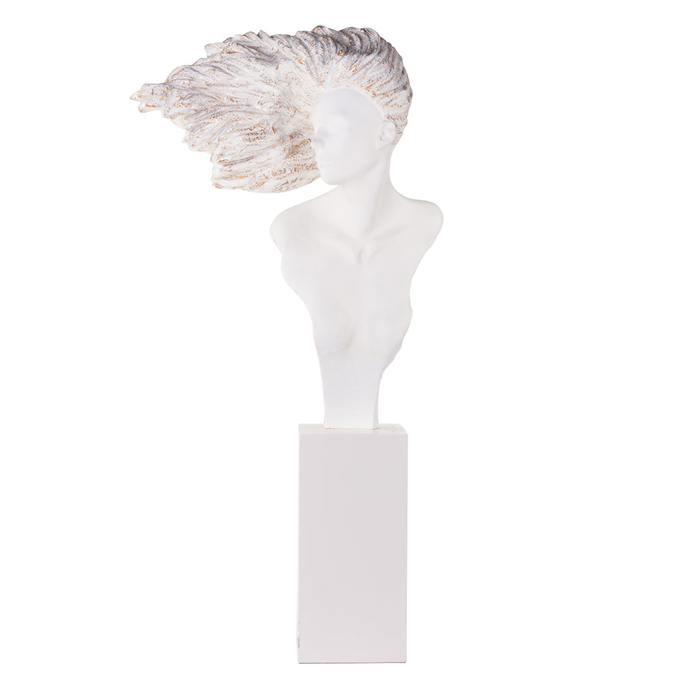 Escultura Cabelo Ao Vento