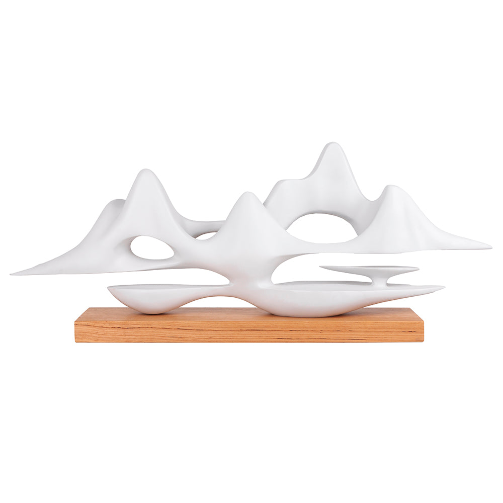 Escultura Forma Abs - Madeira