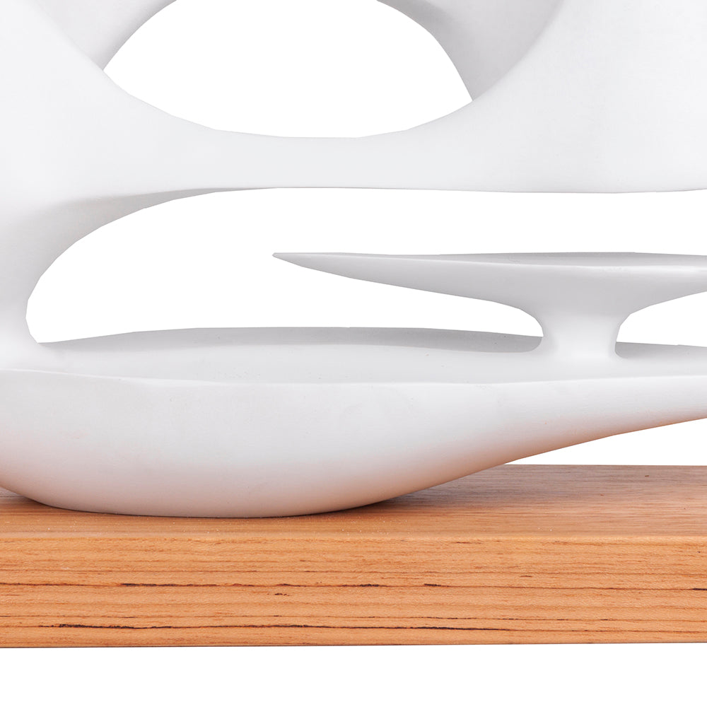 Escultura Forma Abs - Madeira