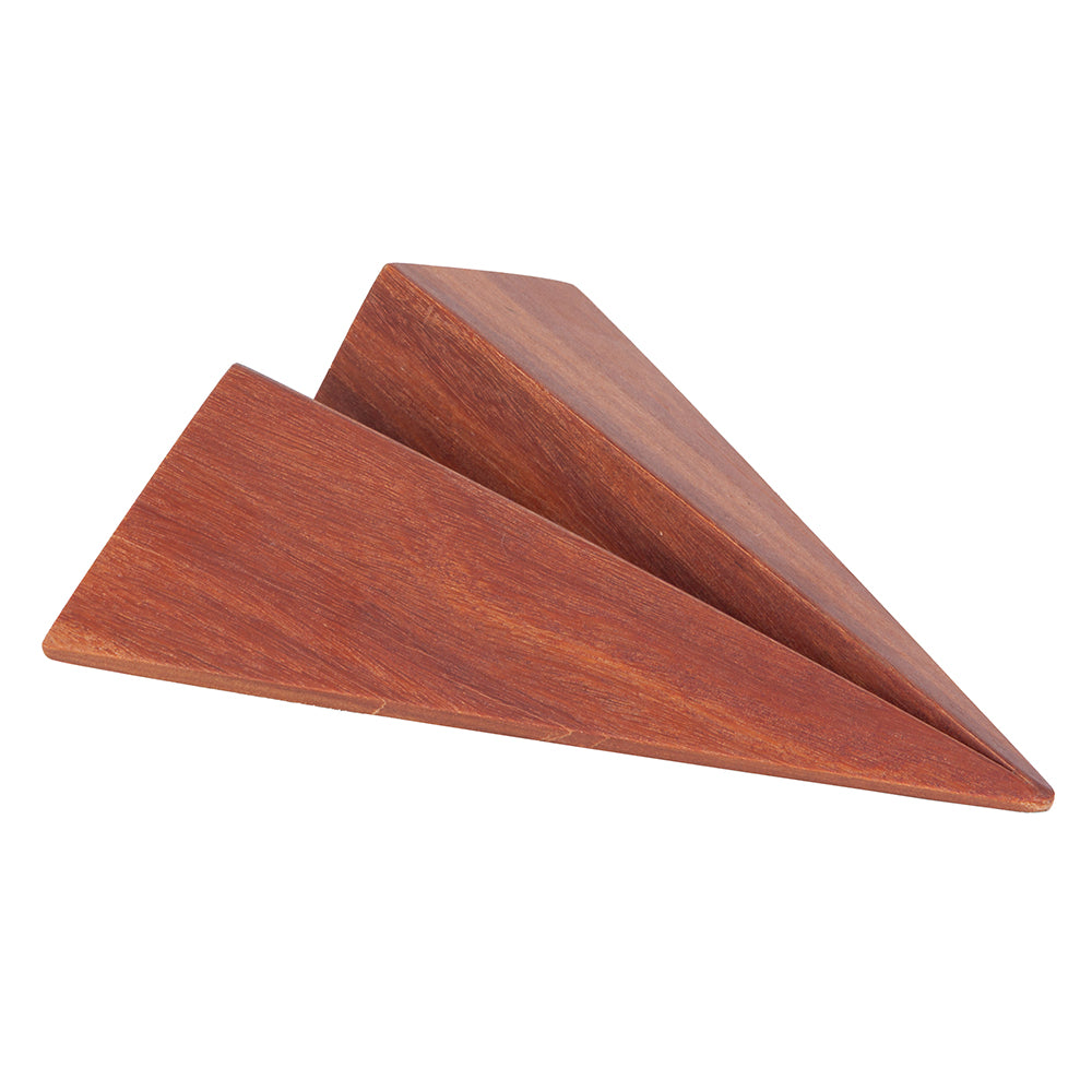 Escultura Avião Cumaru