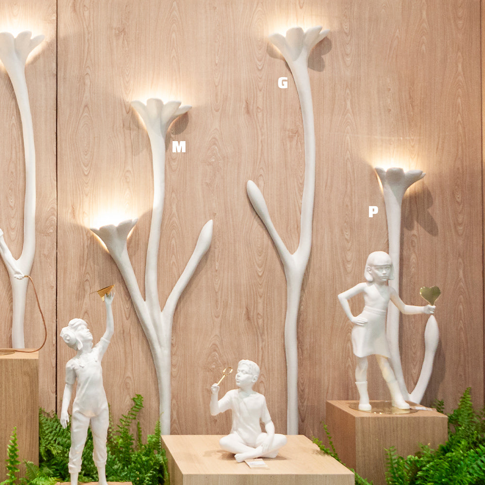 Luminária De Parede Tulipa Pequena