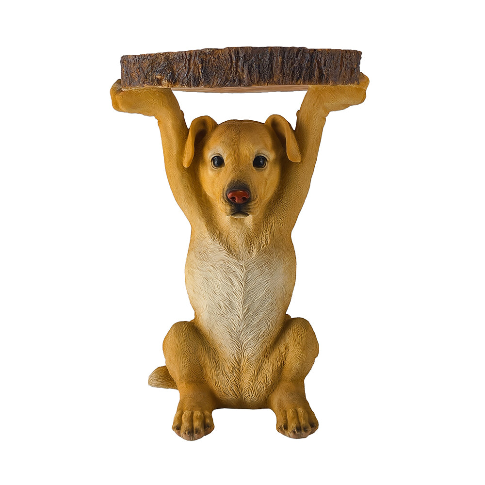 MESA LATERAL DOG CARAMELO