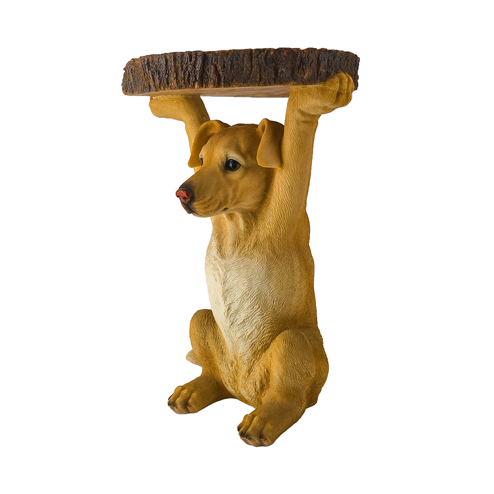 MESA LATERAL DOG CARAMELO